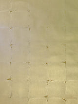 Old World Weavers Tea Squares Champagne Wallpaper