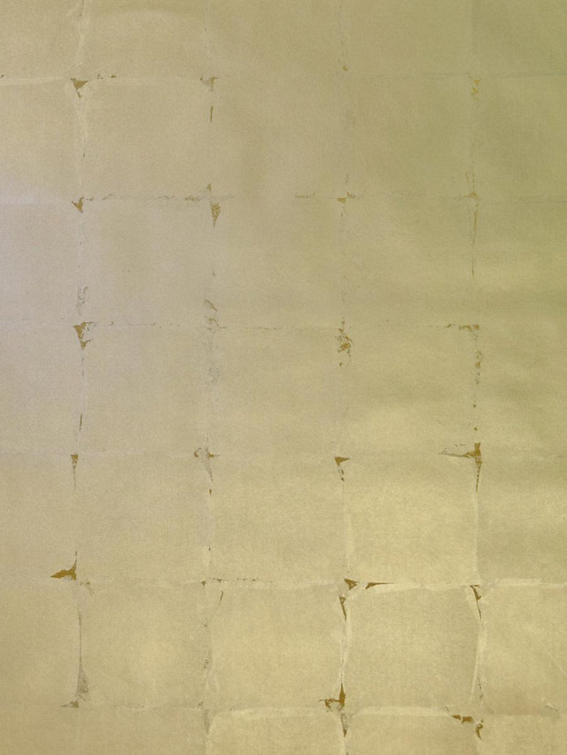 Old World Weavers Tea Squares Champagne Wallpaper
