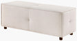 Livabliss Andra ADRA-002 18"H x 51"W x 18"D Bench/Ottoman/Stool