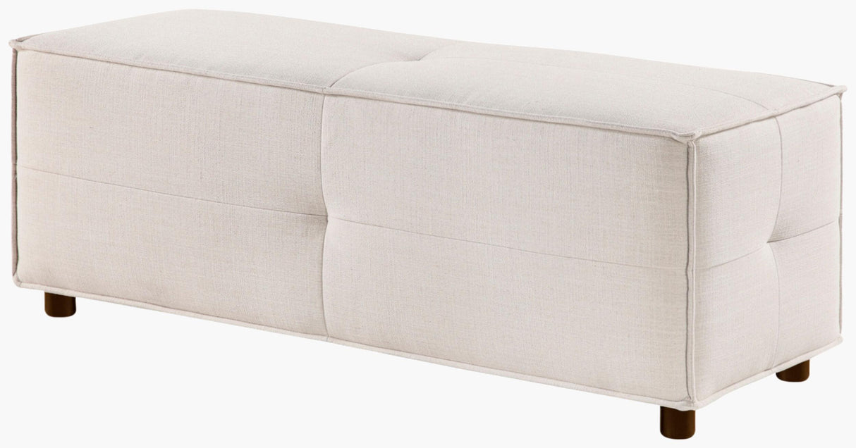 Livabliss Andra ADRA-002 18"H x 51"W x 18"D Bench/Ottoman/Stool