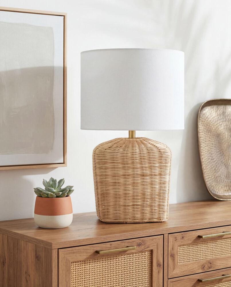 Livabliss Jacaranda JCRD-015 24"H x 15"W x 11"D Table Lighting