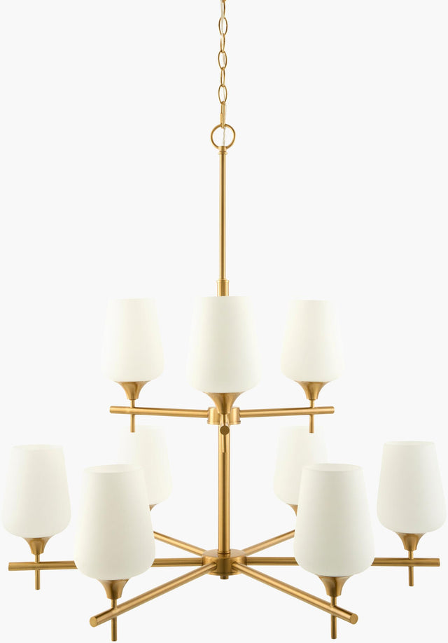 Livabliss Yueva YUEV-010 31"L x 31"W x 35"H Ceiling Lighting