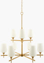 Livabliss Yueva YUEV-010 31"L x 31"W x 35"H Ceiling Lighting