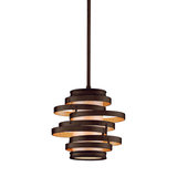 Corbett Lighting Vertigo BRONZE LEAF 9.5W x 9.25H Pendant