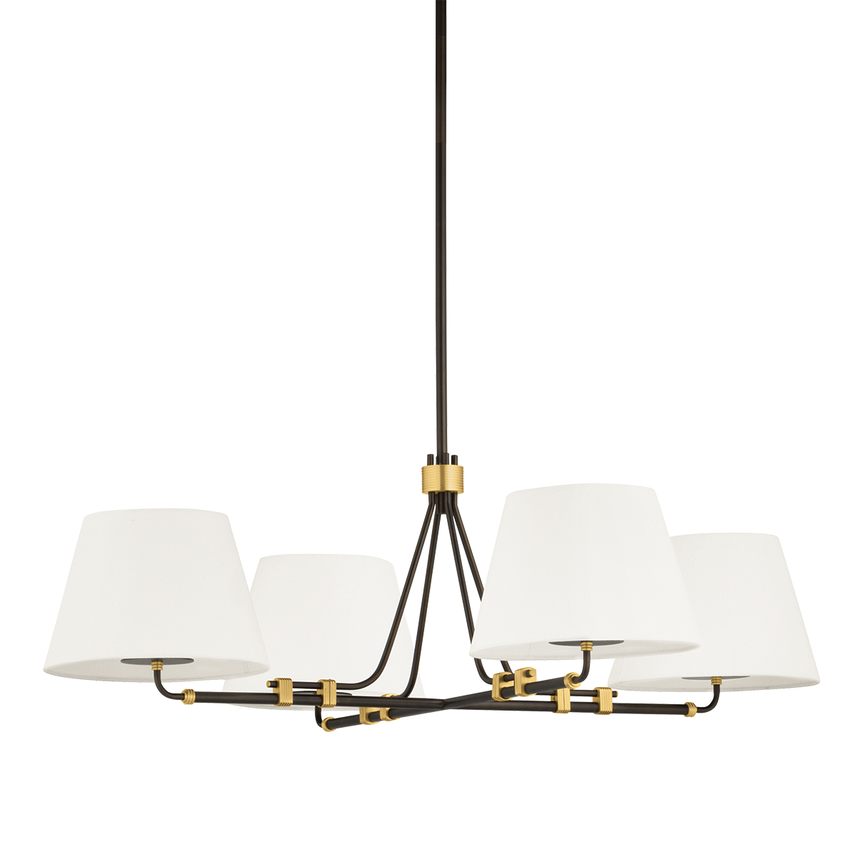Hudson Valley Lighting Crown Heights AGED BRASS 46W x 16.25H Chandelier