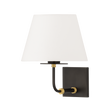 Hudson Valley Lighting Crown Heights AGED BRASS 9.25W x 11.25H Wall Sconce