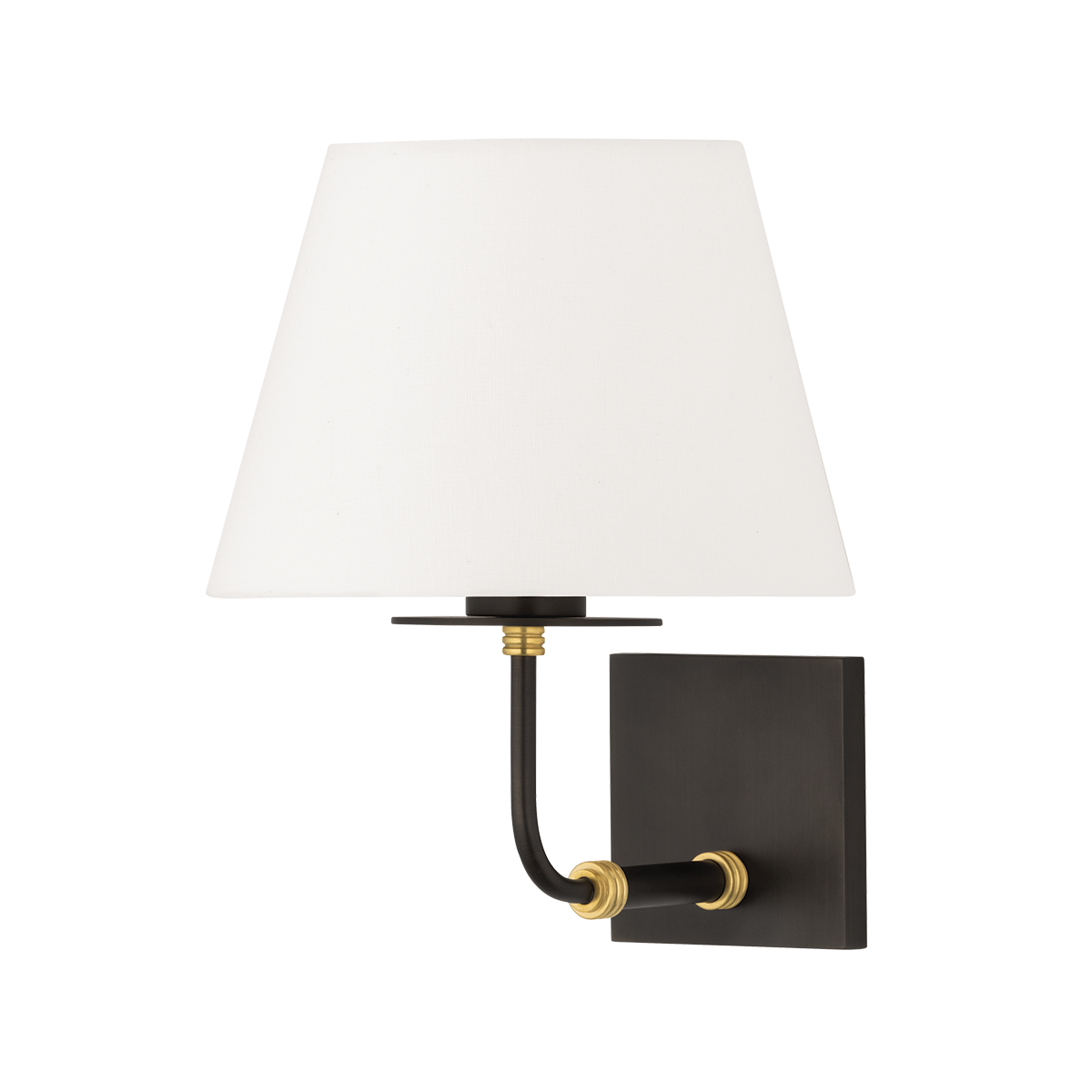 Hudson Valley Lighting Crown Heights AGED BRASS 9.25W x 11.25H Wall Sconce