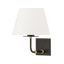 Hudson Valley Lighting Crown Heights AGED BRASS 9.25W x 11.25H Wall Sconce