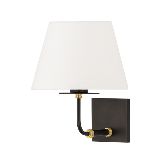 Hudson Valley Lighting Crown Heights AGED BRASS 9.25W x 11.25H Wall Sconce