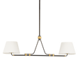 Hudson Valley Lighting Crown Heights AGED BRASS 12W x 52L x 16.25H Lighting