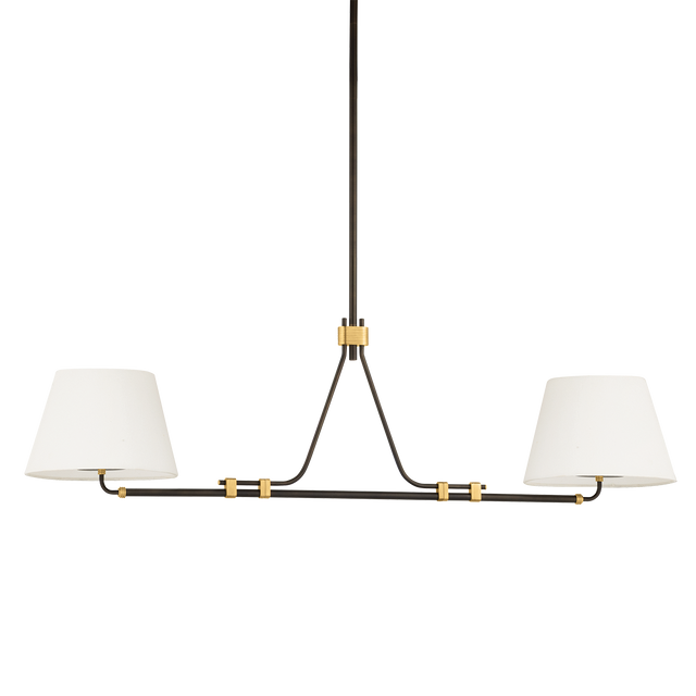 Hudson Valley Lighting Crown Heights AGED BRASS 12W x 52L x 16.25H Lighting