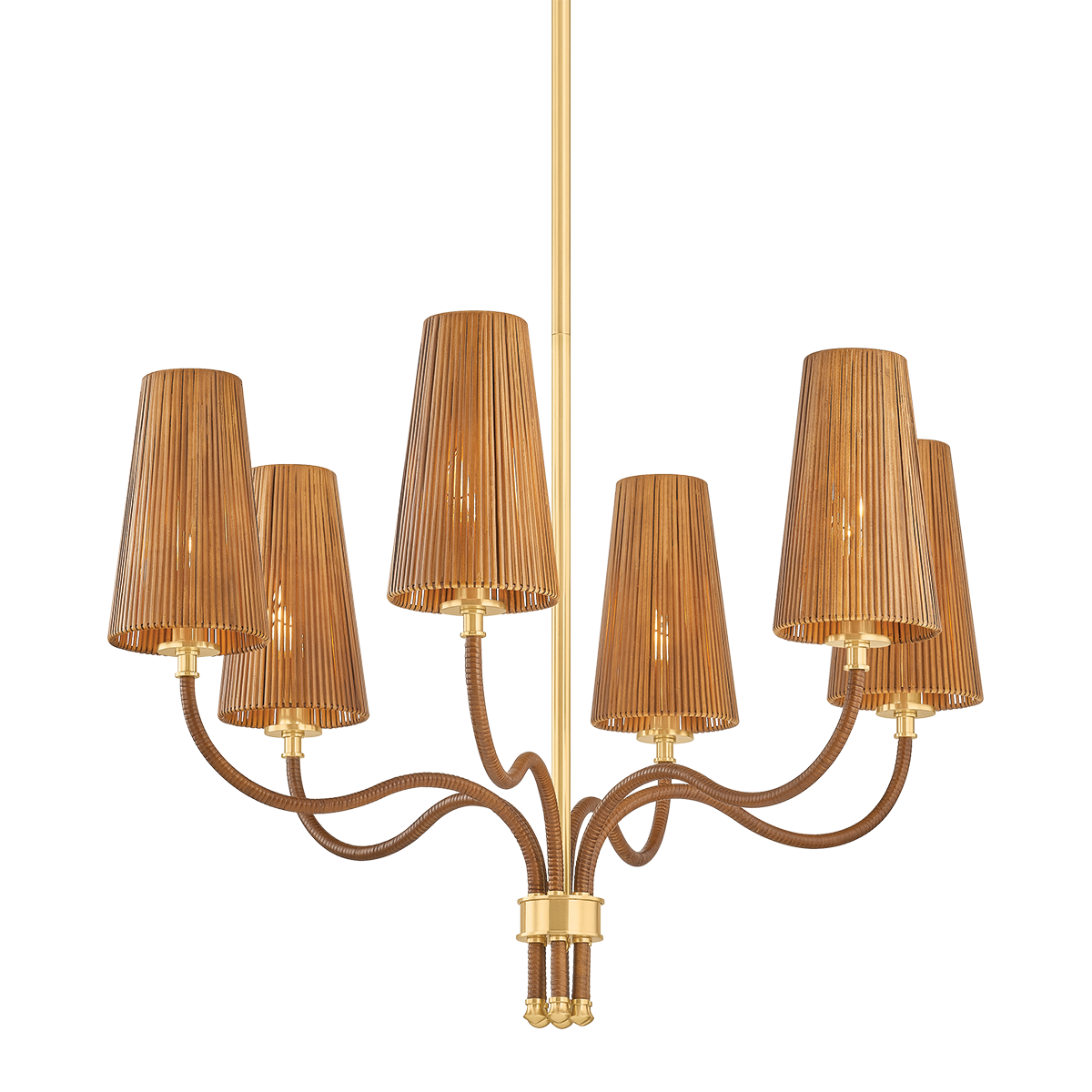 Hudson Valley Lighting Atwood AGED BRASS 30W x 23H Chandelier