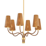 Hudson Valley Lighting Atwood AGED BRASS 30W x 23H Chandelier