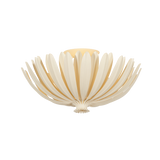 Hudson Valley Lighting Whitfield Cream Plaster 18W x 9.25H Semi-Flush Mount