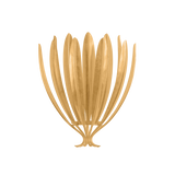 Hudson Valley Lighting Whitfield VINTAGE GOLD LEAF 11.75W x 13H Wall Sconce
