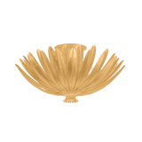 Hudson Valley Lighting Whitfield VINTAGE GOLD LEAF 18W x 9.25H Semi-Flush Mount