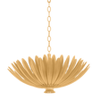 Hudson Valley Lighting Whitfield VINTAGE GOLD LEAF 24W x 12.25H Chandelier