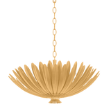 Hudson Valley Lighting Whitfield VINTAGE GOLD LEAF 24W x 12.25H Chandelier