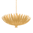 Hudson Valley Lighting Whitfield VINTAGE GOLD LEAF 35.5W x 18.25H Chandelier