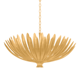 Hudson Valley Lighting Whitfield VINTAGE GOLD LEAF 35.5W x 18.25H Chandelier