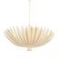 Hudson Valley Lighting Whitfield Cream Plaster 35.5W x 18.25H Chandelier