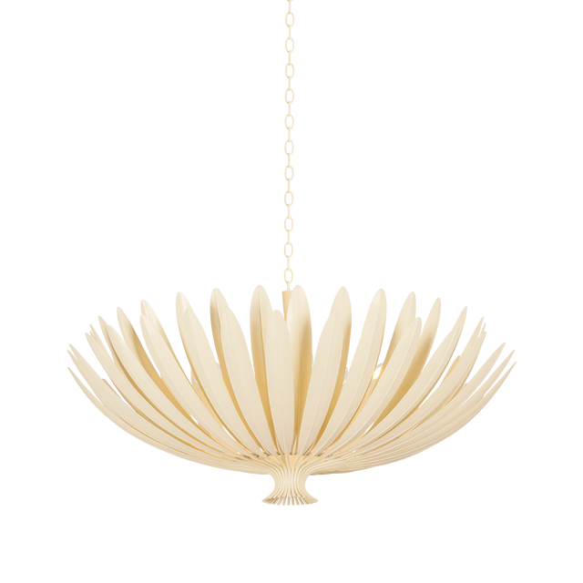 Hudson Valley Lighting Whitfield Cream Plaster 48W x 24H Chandelier