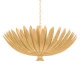 Hudson Valley Lighting Whitfield VINTAGE GOLD LEAF 48W x 24H Chandelier