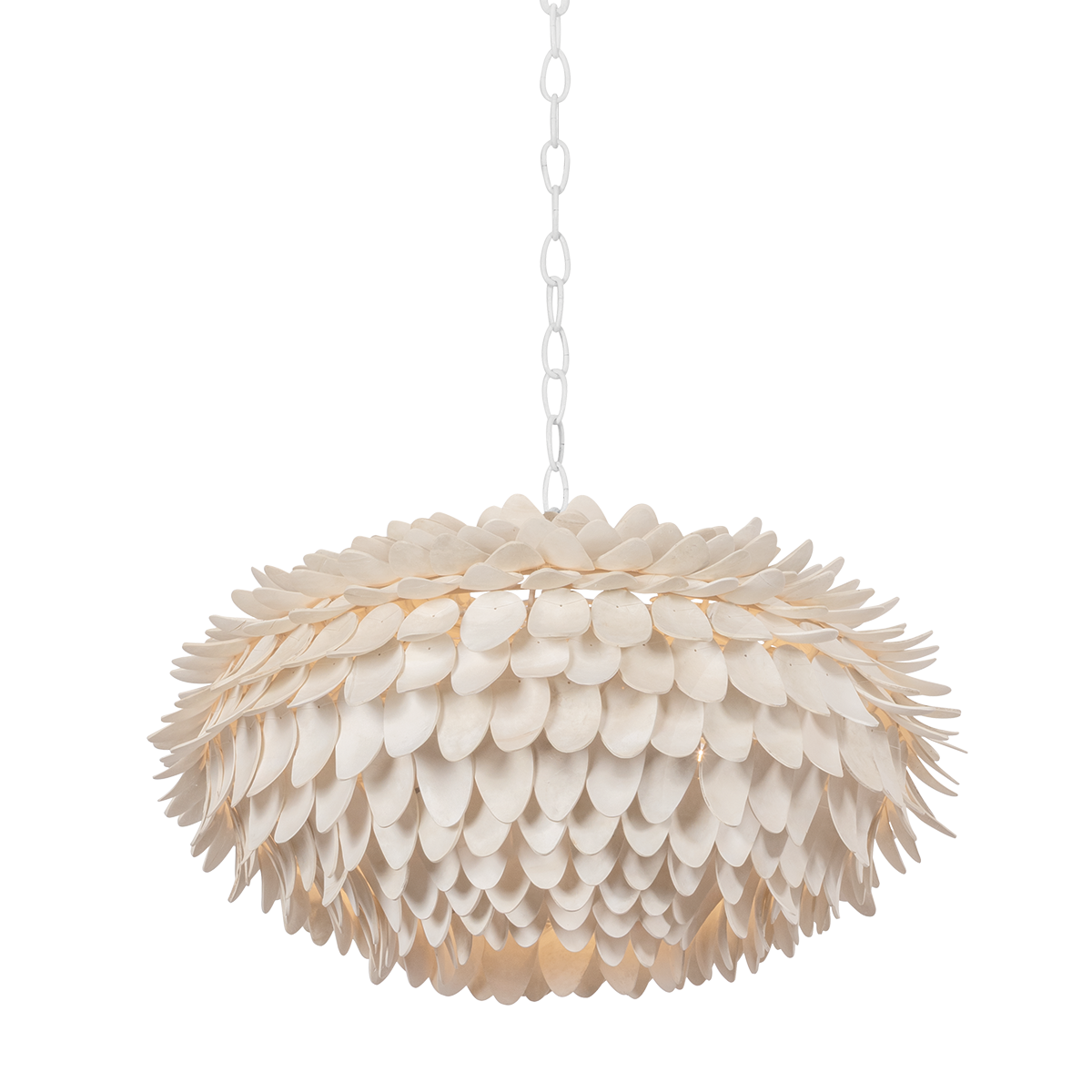 Hudson Valley Lighting Alsen WHITE PLASTER 25.75W x 14.75H Pendant