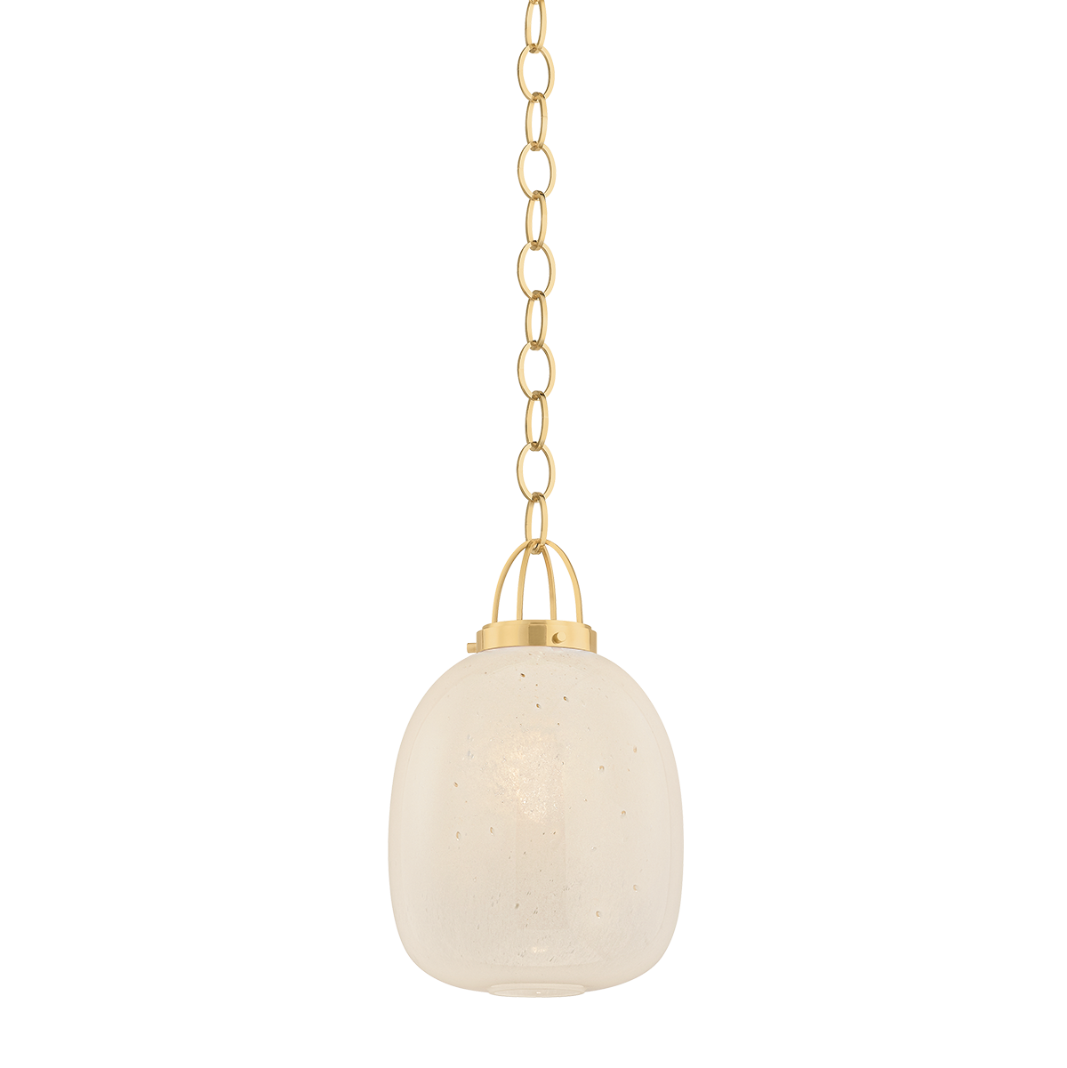 Hudson Valley Lighting Enosburg AGED BRASS 11W x 18.75H Pendant