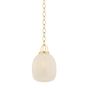 Hudson Valley Lighting Enosburg AGED BRASS 11W x 18.75H Pendant