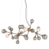 Corbett Lighting Element STRIA GOLD LEAF 26W x 47.25L x 21H Lighting
