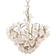 Corbett Lighting Lily STRIA GOLD LEAF 26.25W x 32H Chandelier