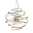 Corbett Lighting Calligraphy SILVER LEAF 18W x 16.5H Chandelier