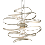 Corbett Lighting Calligraphy SILVER LEAF 34W x 31.25H Chandelier