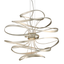 Corbett Lighting Calligraphy SILVER LEAF 34W x 31.25H Chandelier