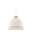 Hudson Valley Lighting Briscoe AGED BRASS 20.25W x 22H Pendant