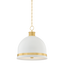 Hudson Valley Lighting Briscoe AGED BRASS 20.25W x 22H Pendant