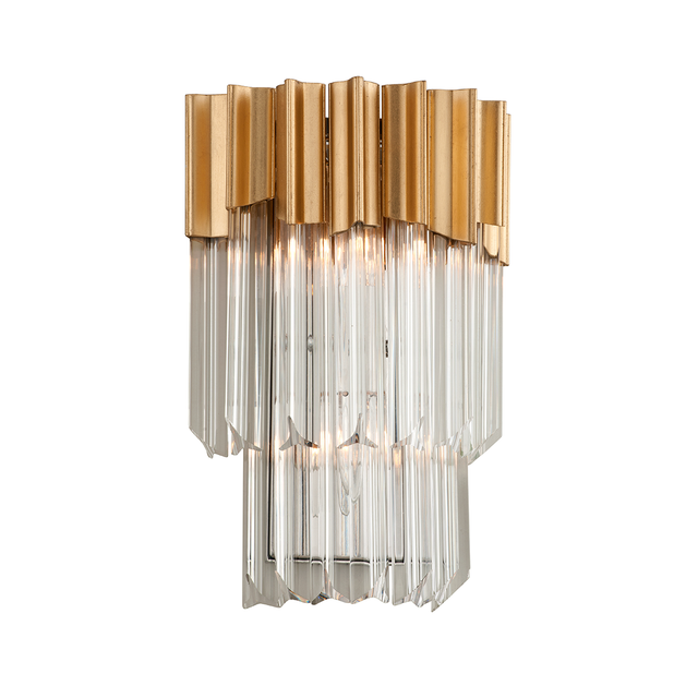 Corbett Lighting Charisma GOLD LEAF 9.75W x 14.25H Wall Sconce