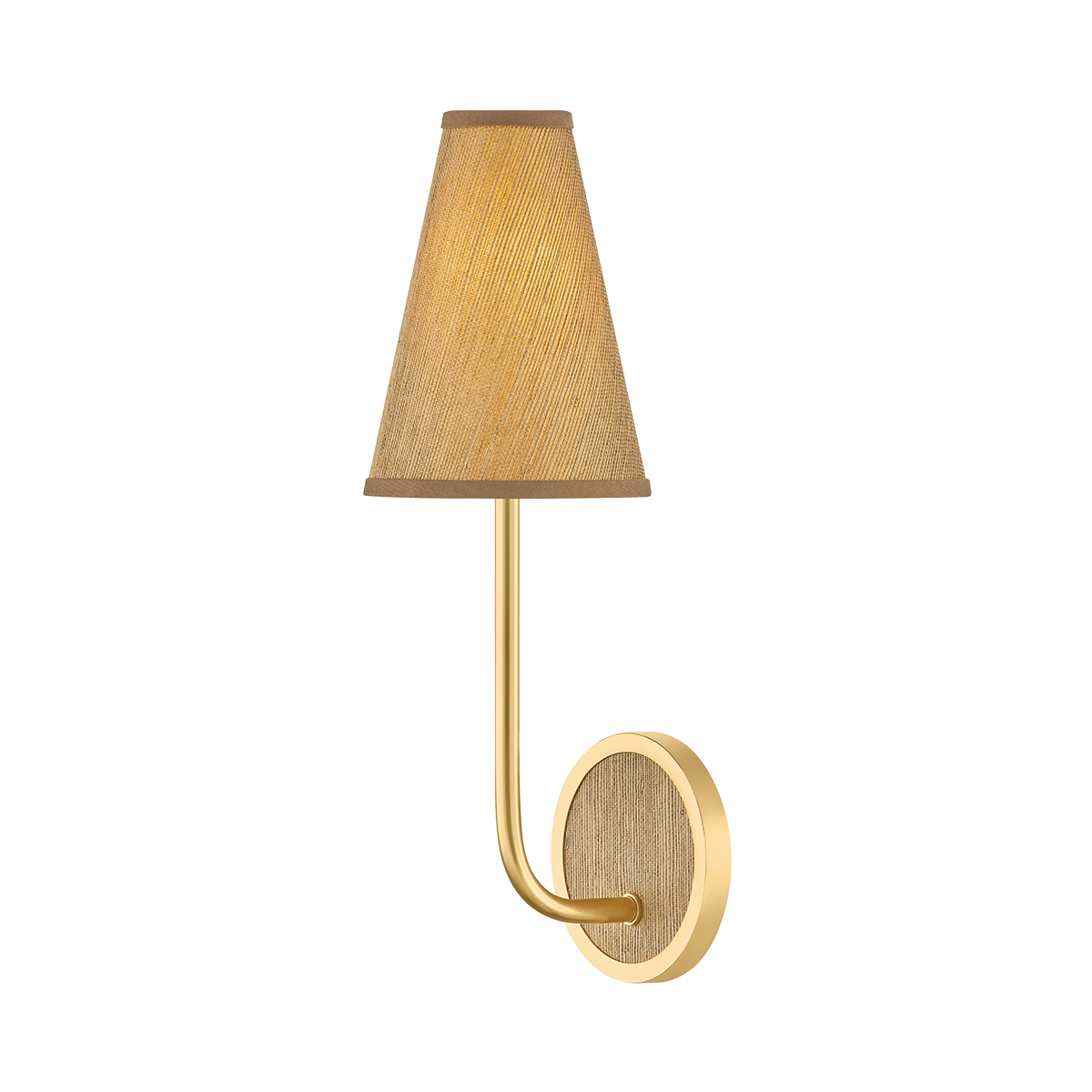 Hudson Valley Lighting Buskirk AGED BRASS 5.5W x 17H Wall Sconce