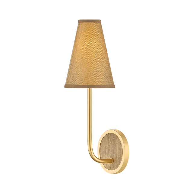Hudson Valley Lighting Buskirk AGED BRASS 5.5W x 17H Wall Sconce