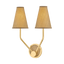 Hudson Valley Lighting Buskirk AGED BRASS 15W x 17.75H Wall Sconce
