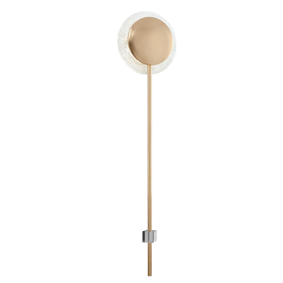 Corbett Lighting Moscato GOLD LEAF 10W x 41.75H Wall Sconce