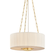 Hudson Valley Lighting Camby AGED BRASS 20W x 9.25H Pendant