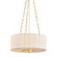 Hudson Valley Lighting Camby AGED BRASS 20W x 9.25H Pendant