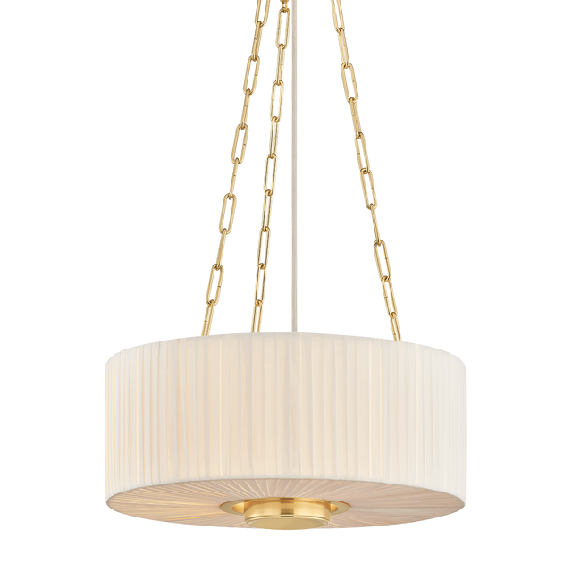 Hudson Valley Lighting Camby AGED BRASS 20W x 9.25H Pendant