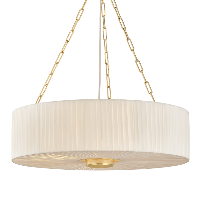 Hudson Valley Lighting Camby AGED BRASS 30W x 9.5H Chandelier