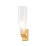 Hudson Valley Lighting Ravenswood VINTAGE GOLD LEAF 4W x 13.5H Wall Sconce