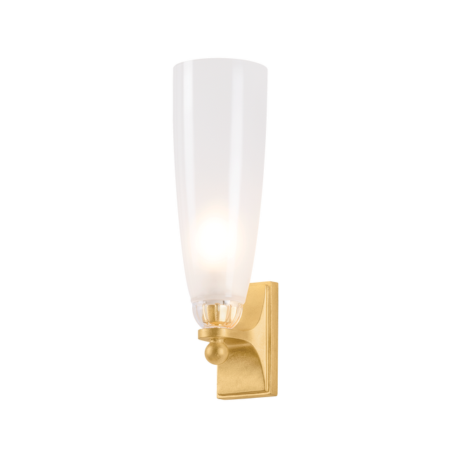 Hudson Valley Lighting Ravenswood VINTAGE GOLD LEAF 4W x 13.5H Wall Sconce
