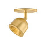 Hudson Valley Lighting Tuthill AGED BRASS 4.25W x 4.25H Flush Mount