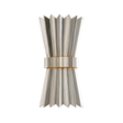 Corbett Lighting Moxy WARM SILVER LEAF 8W x 15.75H Wall Sconce